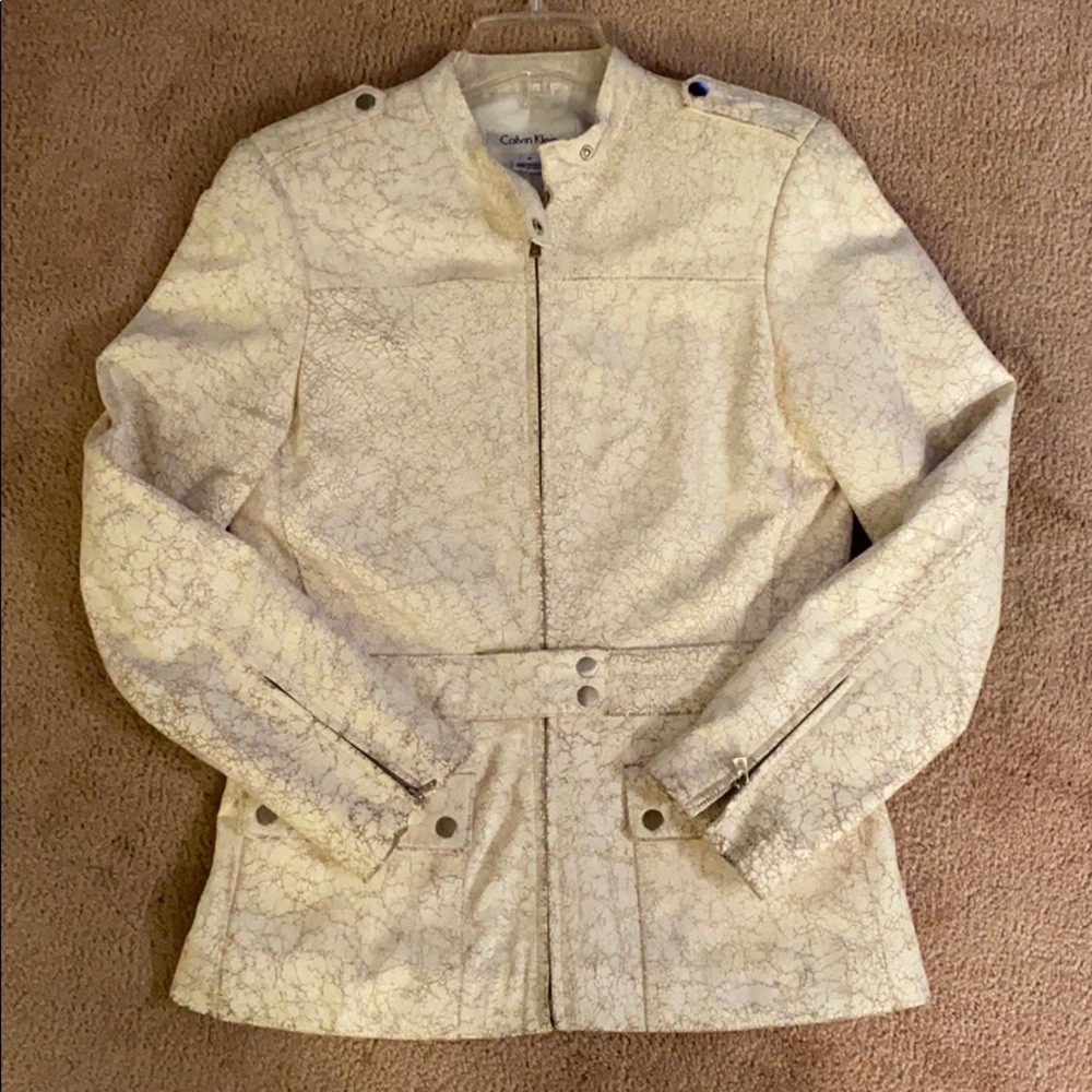 Ladies leather jacket